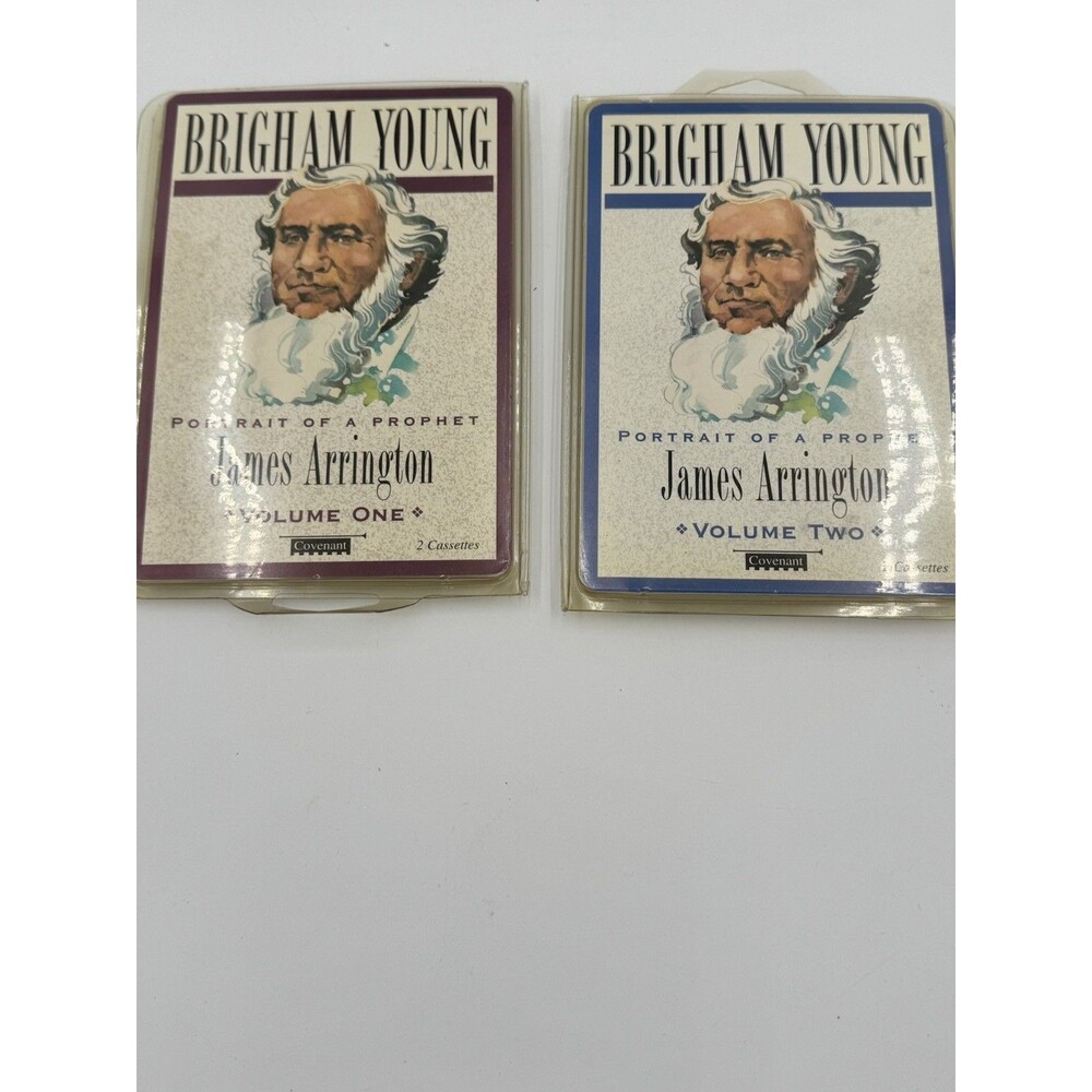 Brigham Young Cassett Tape Protrait of a prophey volume 1-2 cassette tape new